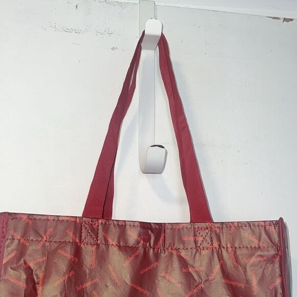 LULULEMON ATHLETICA Red Ombre Reusable Large Tote Bag - Picture 2 of 6